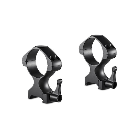 Hawke Optics Hawke Sport Optics  34 mm High Precision Steel Rings Weaver with Lever - Black, 2 Piece 23032